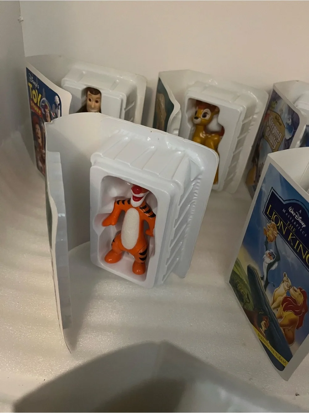 Disney McDonald's Masterpiece Collection Mini Figures Set of 9 1995-1996